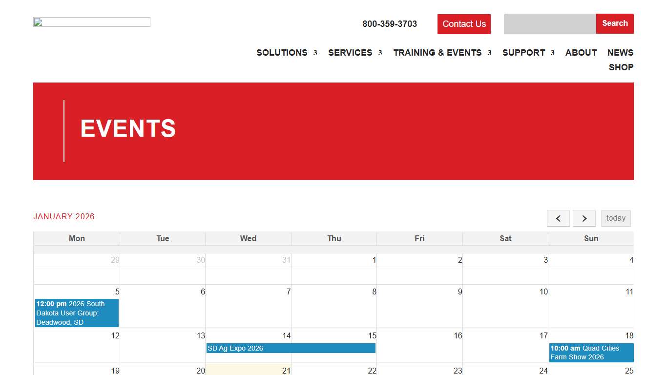 Events - Frontier Precision